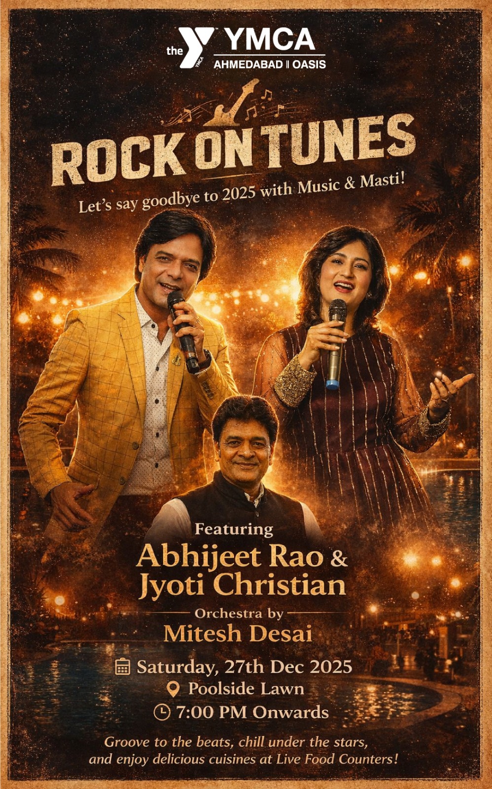 ROCK ON TUNES – Musical Evening at YMCA Ahmedabad